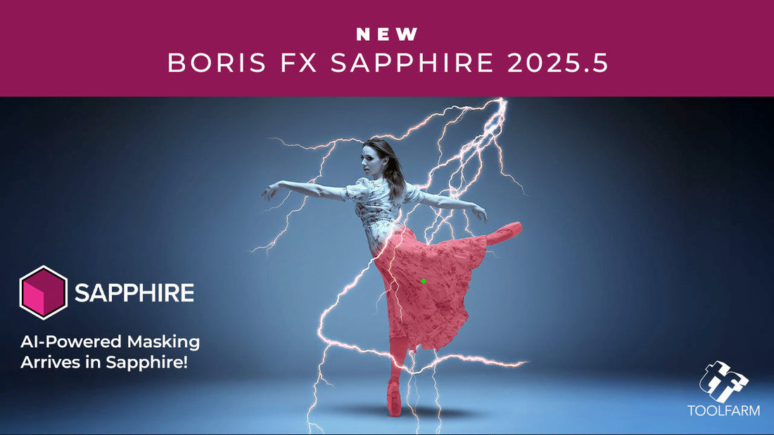 Boris FX Sapphire 2025.5 に 新機能「AI マスキング機能」が追加