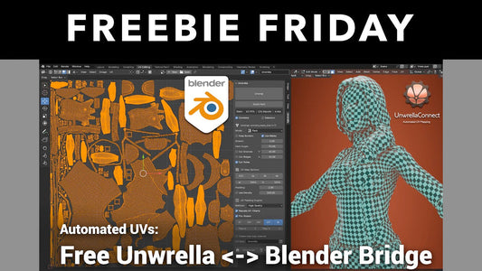 3d-io UnwrellaConnect for Blender