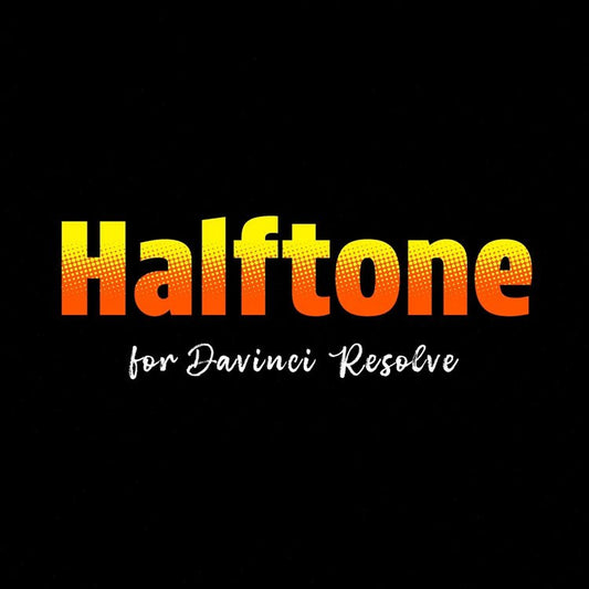 Halftone for DaVinci Resolve
