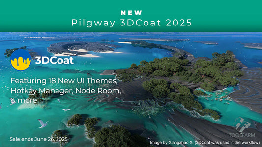 Pilgway 3DCoat 2025 リリース