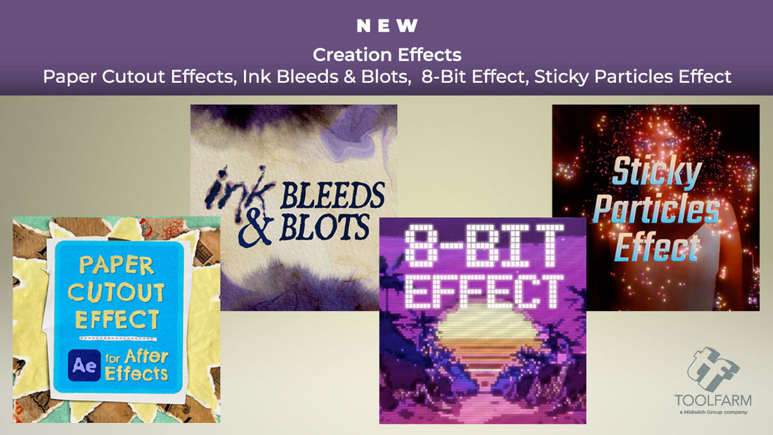 4 New Creation Effects Products