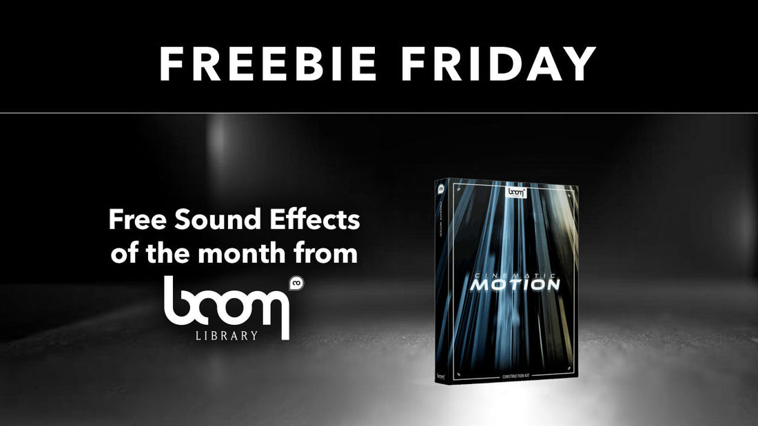 BOOM Library Cannons – Construction Kit – Monthly Free Sound Effects