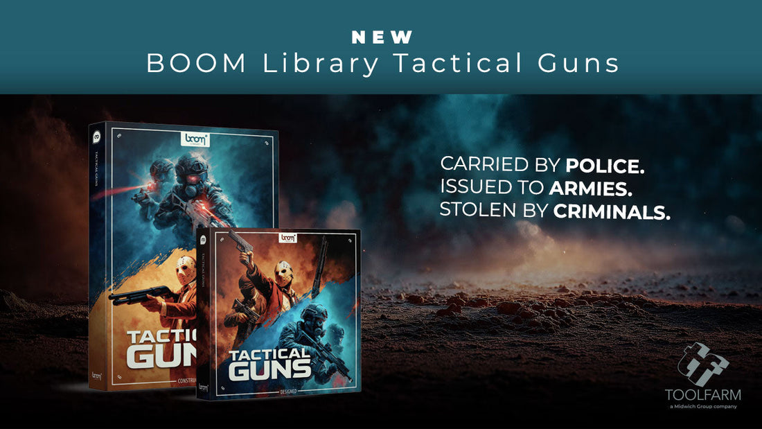 New: BOOM Library Tactical Guns is Now Available