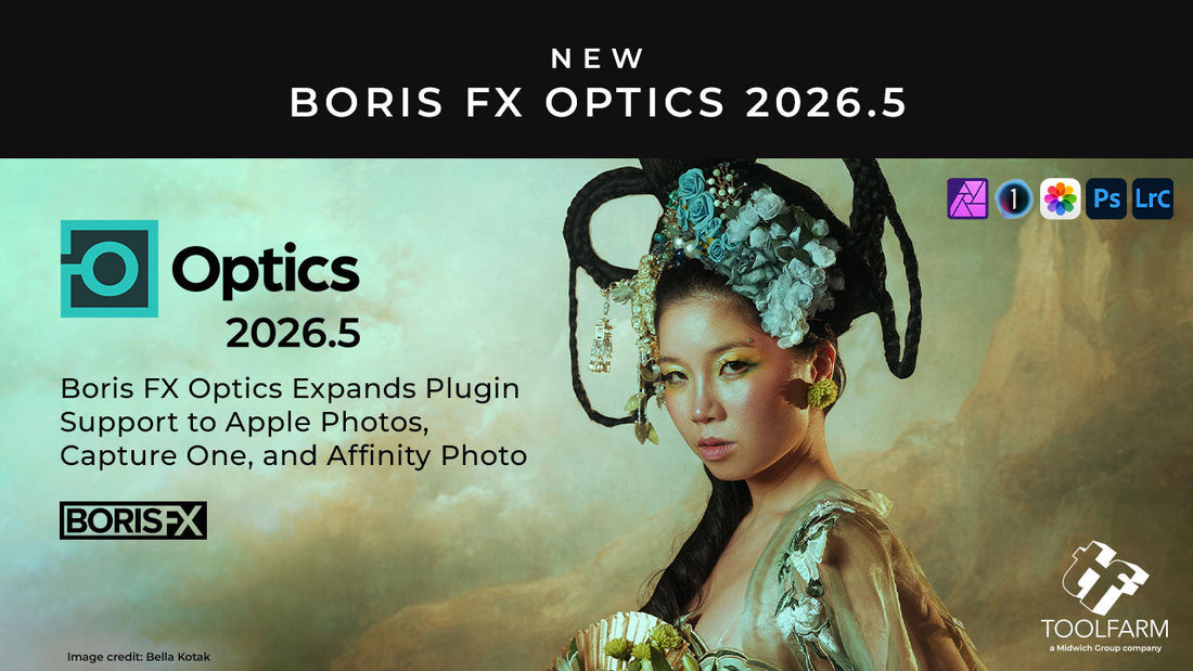 Unlock New Creative Possibilities with Boris FX Optics 2026.5