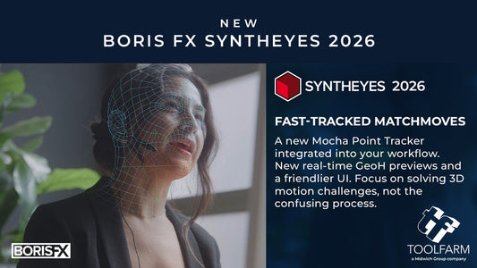 Boris FX SynthEyes 2026: Fast-Tracked Matchmoves