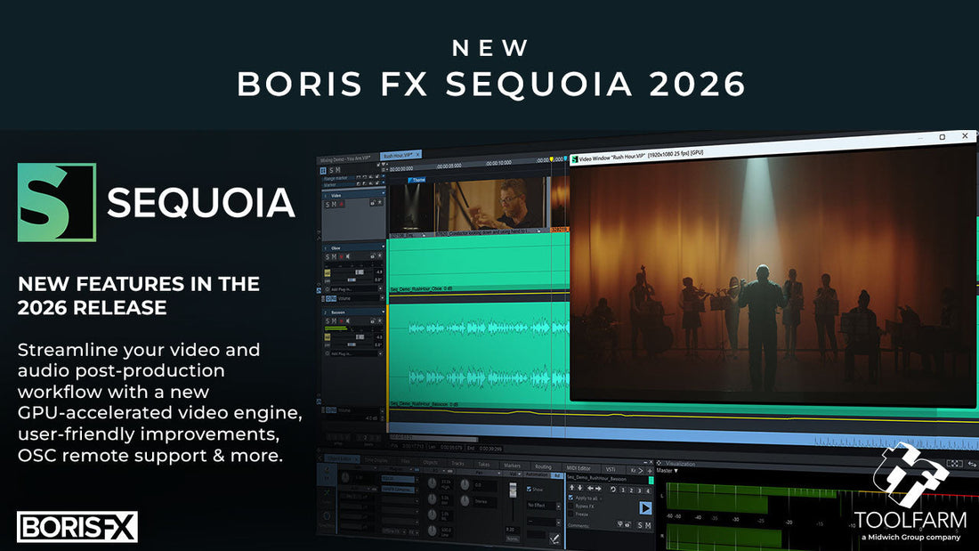 New: Boris FX Sequoia 2026 – Faster, Smoother & More Efficient