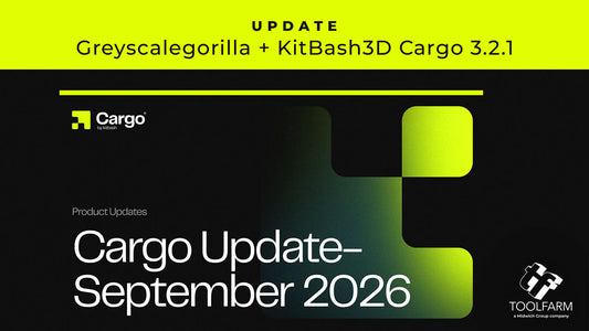Update: Cargo 3.2.1 from Greyscalegorilla & KitBash3D