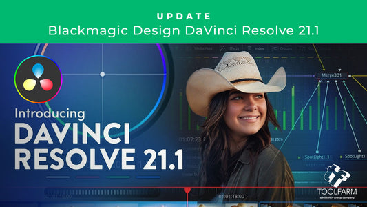 New Updates Arrive in DaVinci Resolve Studio 21.1