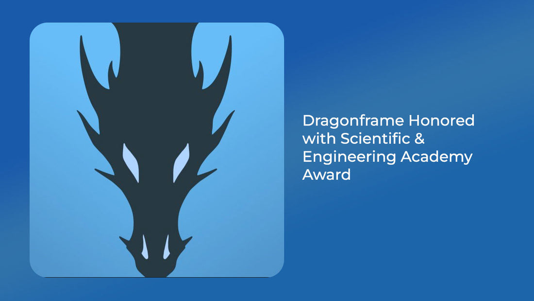 Dragonframe Honored with Scientific & Engineering Academy Award