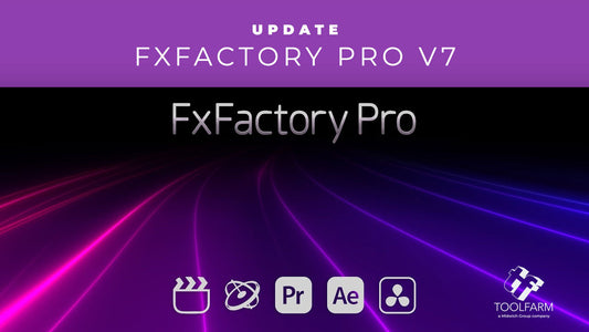 New: FxFactory Pro v7 – AI depth-based Masking, New Effects and Generators