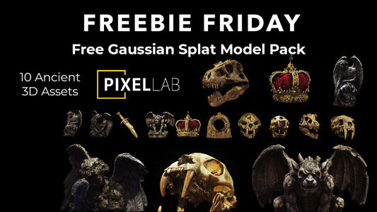 Free Ancient Assets 3D Gaussian Splat Model Pack + What is Gaussian Splatting?