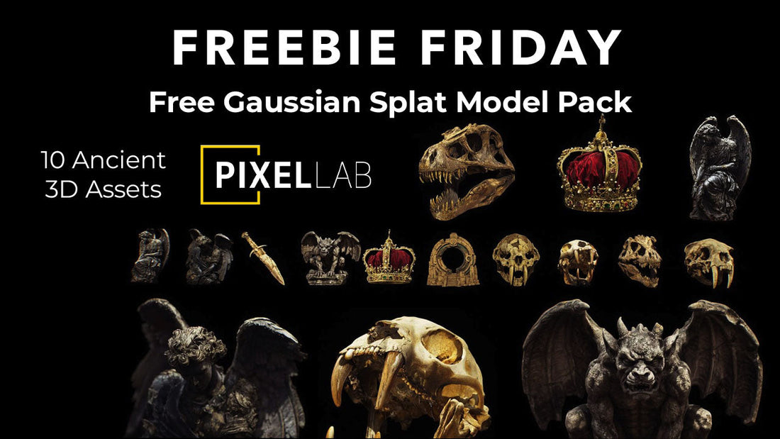 Free Ancient Assets 3D Gaussian Splat Model Pack + What is Gaussian Splatting?