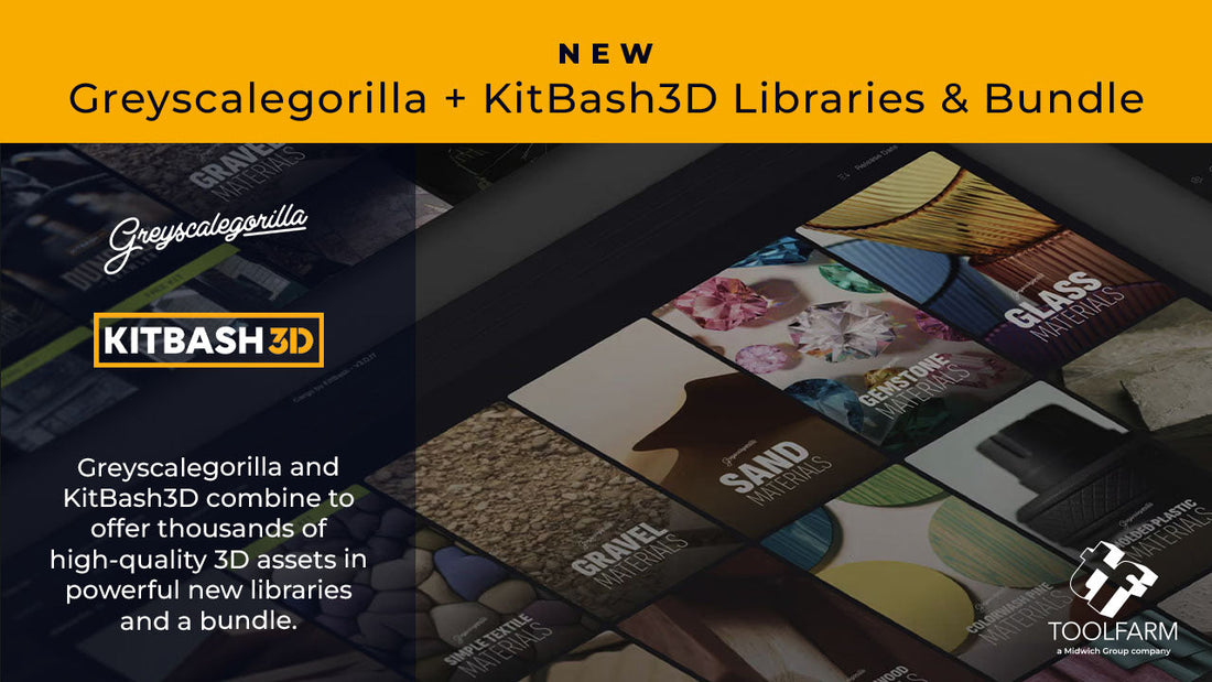 Greyscalegorilla and Kitbash3D Unite in Cargo 3.0—New Bundle, Teams Option