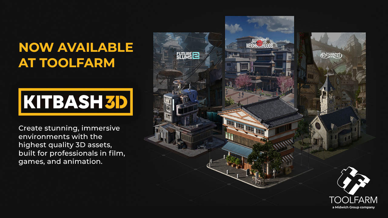 KitBash3D Unlimited – Toolfarm Japan