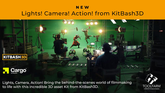 Lights, Camera, Action! from KitBash3D