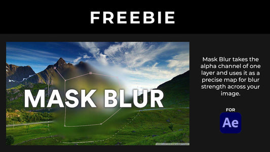Freebie: Mask Blur for After Effects