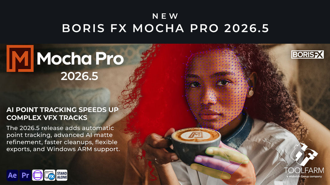 Mocha Pro 2026.5 Adds Automatic Point Tracking, Advanced AI Matte Refinement, More