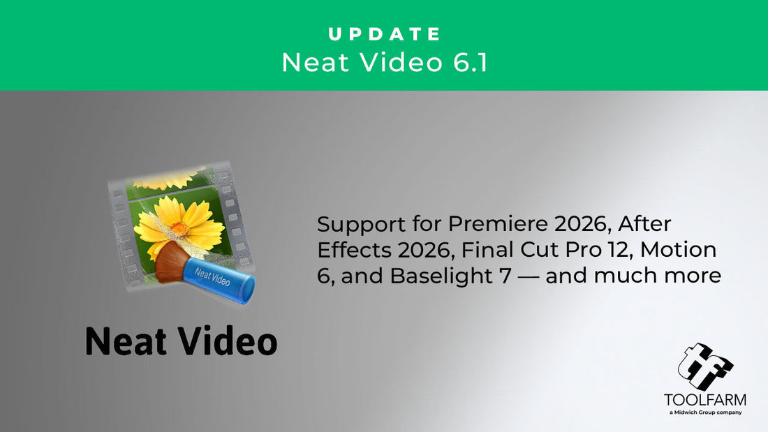 Neat Video 6.1 Adds New Host Compatibility, Improved Workflow, More