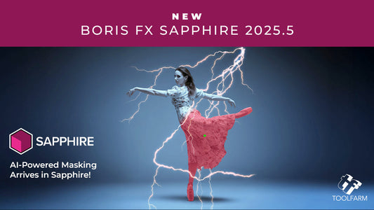 Boris FX Sapphire 2025.5 に 新機能「AI マスキング機能」が追加