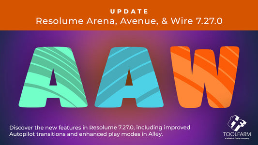 Resolume 7.27.0 Update: New Autopilot Transitions and Features