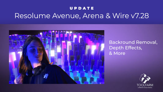 Update: Resolume v7.28 – Background Removal, Depth Effects
