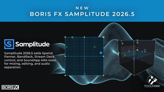 Samplitude 2026.5 Adds Spatial Panner, BandRack, and Stream Deck Control
