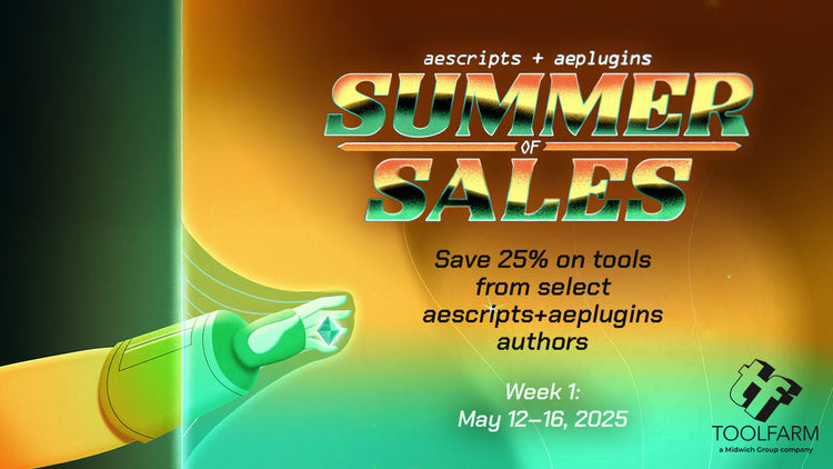 aescripts+aeplugins Summer of Sales – Toolfarm Japan