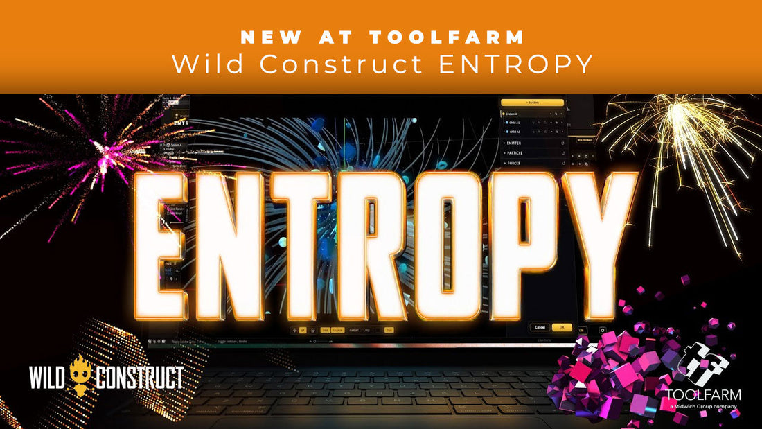 New at Toolfarm: Wild Construct Entropy – Advanced Particle Engine for After Effects