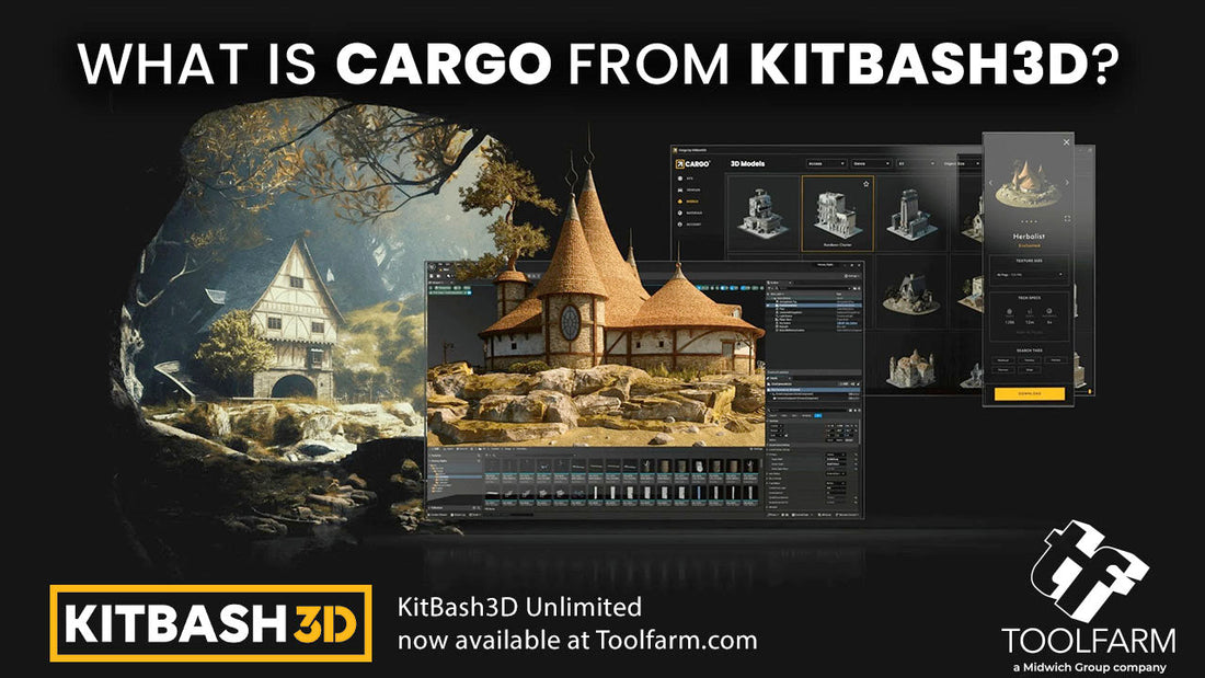 What is Cargo from KitBash3D? The Ultimate 3D Asset Hub for Artists