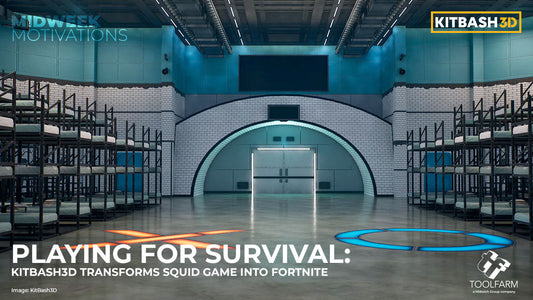 KitBash3D Transforms Squid Game into Fortnite