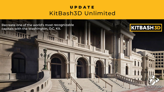 KitBash3D Unlimited に新キット追加