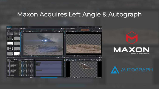 Left Angle Autograph Team Joins Maxon