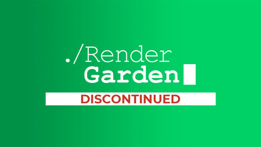 Mekajiki RenderGarden 販売終了