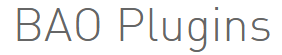 BAO Plugins