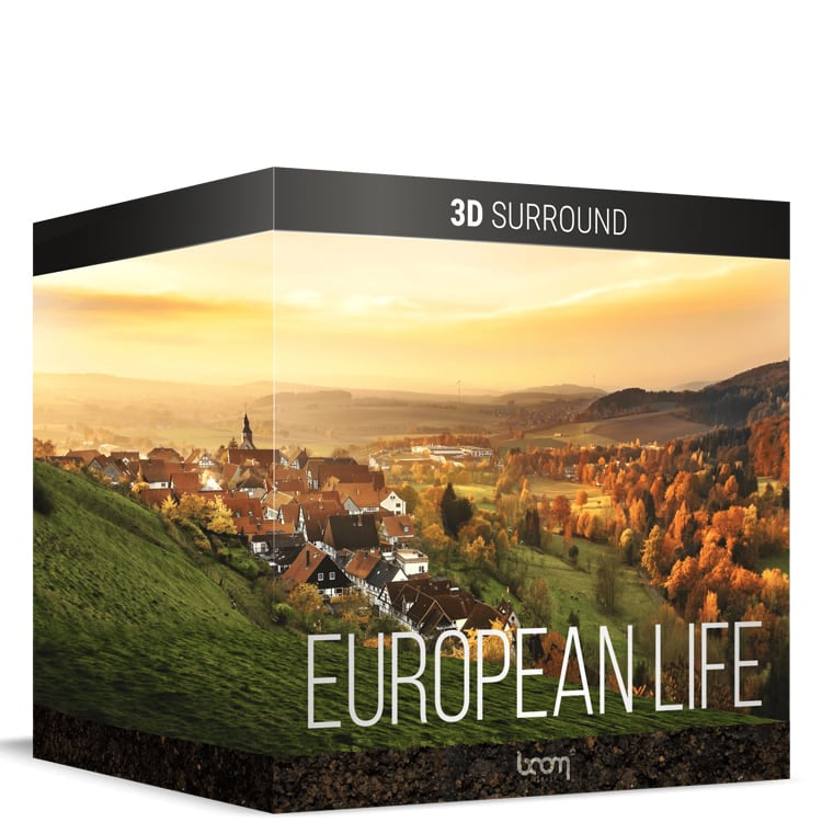 BOOM Library European Life - 3D Surround