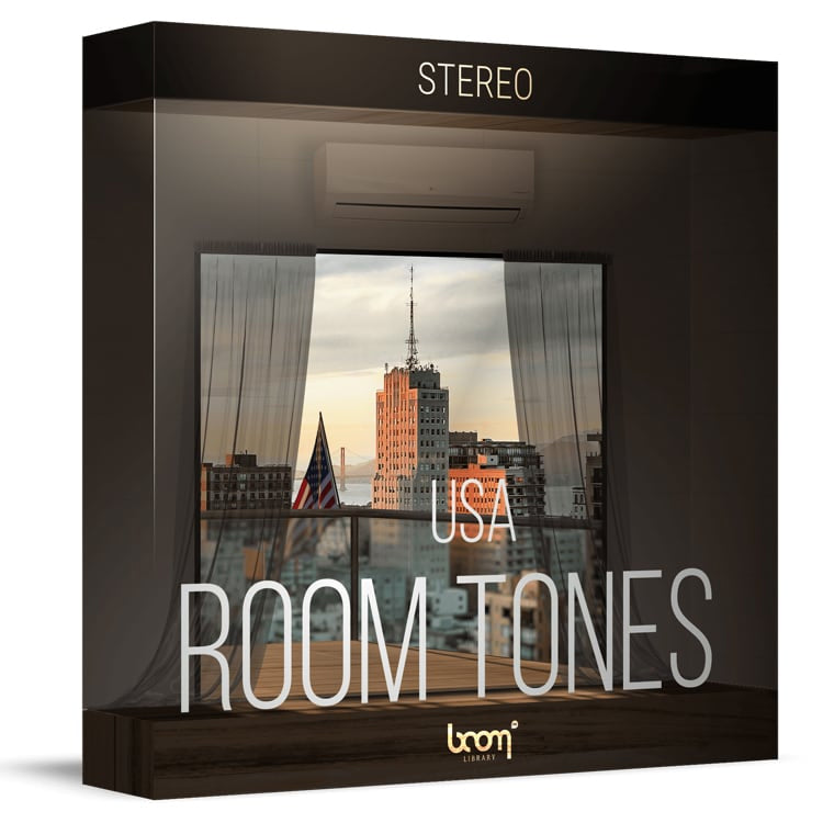 BOOM Library Room Tones USA - Stereo