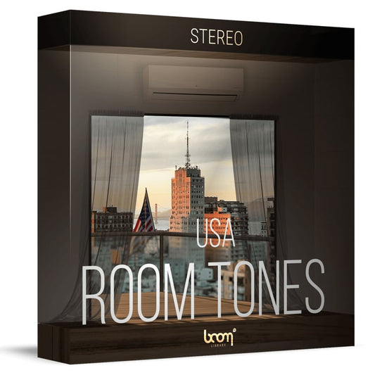 BOOM Library Room Tones USA - Stereo