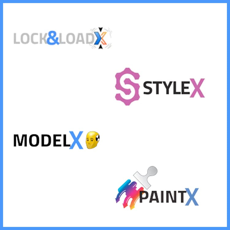 CoreMelt PaintX, ModelX, StyleX, Lock&Load Bundle