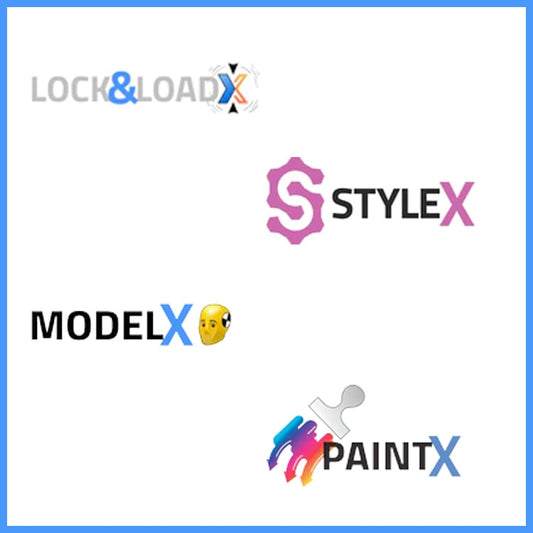 CoreMelt PaintX, ModelX, StyleX, Lock&Load Bundle