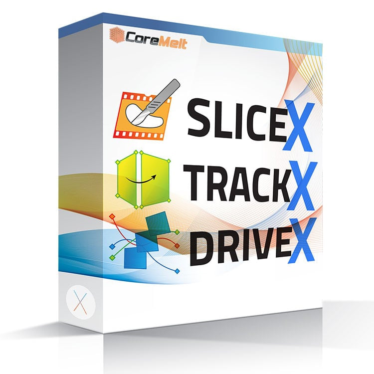 CoreMelt SliceX + TrackX + DriveX Bundle Build – Toolfarm Japan