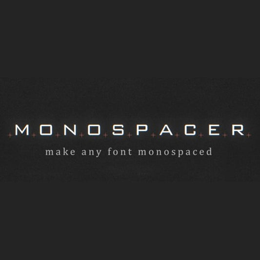Plugin Everything Monospacer