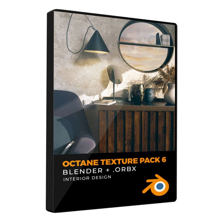 Pixel Lab Octane Texture Pack 6 for Blender: Interior Design