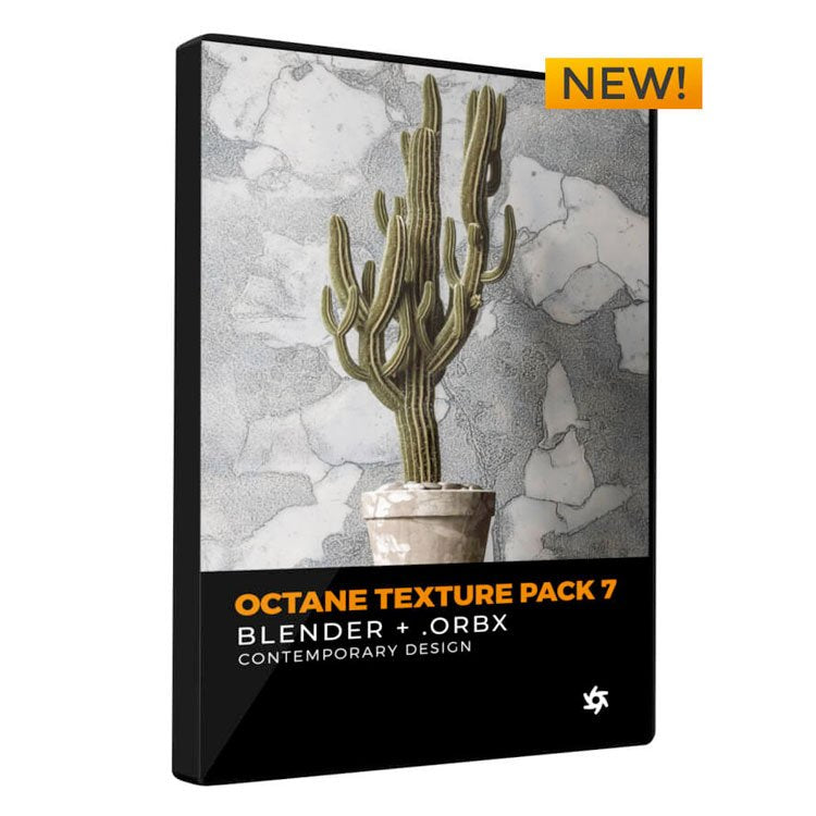 Pixel Lab Octane Texture Pack 7 for Blender: Contemporary Design