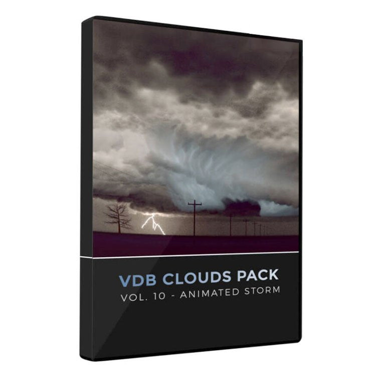 Pixel Lab VDB Clouds Pack 10 – Animated Storm
