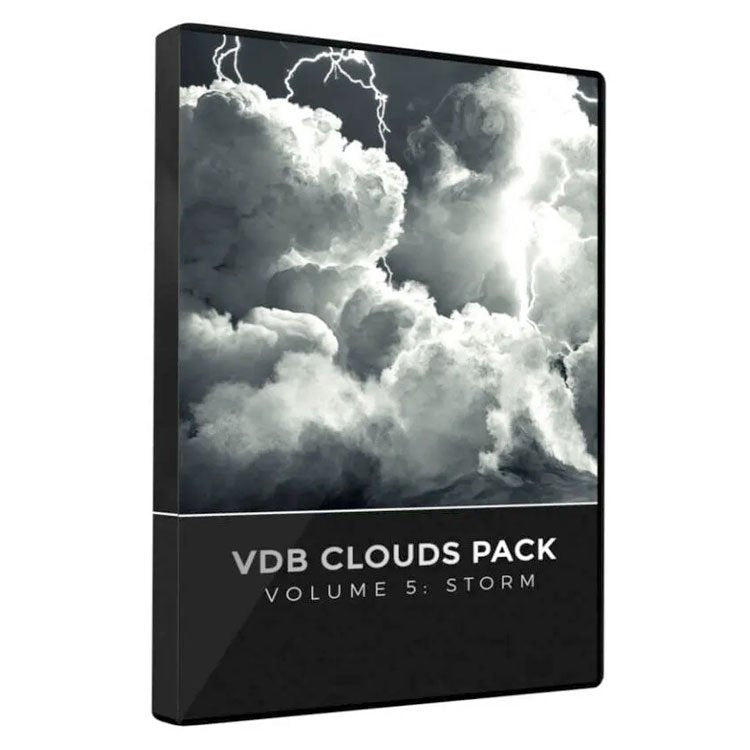 Pixel Las VDB Clouds Pack 5: Storm