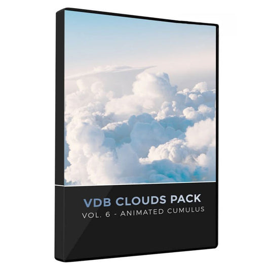 Pixel Lab VDB Clouds Pack 6: Animated Cumulus