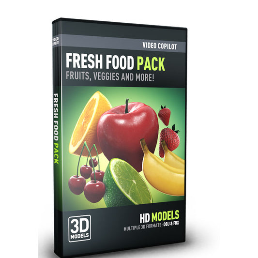 Video Copilot 3D Model Pack - Fresh Food