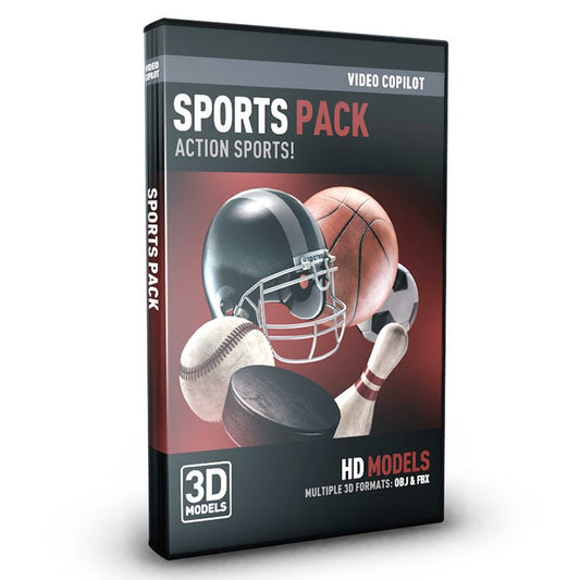 Video Copilot 3D Model Pack - Sports