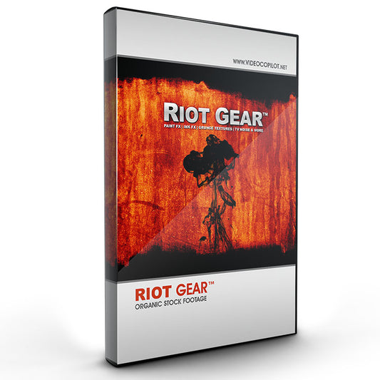 Video Copilot Riot Gear Pre-Matted Organic Stock Footage