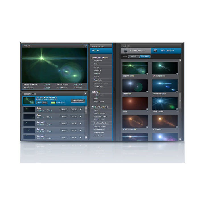 Video Copilot Pro Flares Bundle (Optical Flares & Pro Presets I & II)